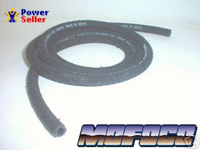VW BUG BUS 5MM CLOTH BRAIDED FUEL GAS LINE HOSE  N203551 QTY 5FT